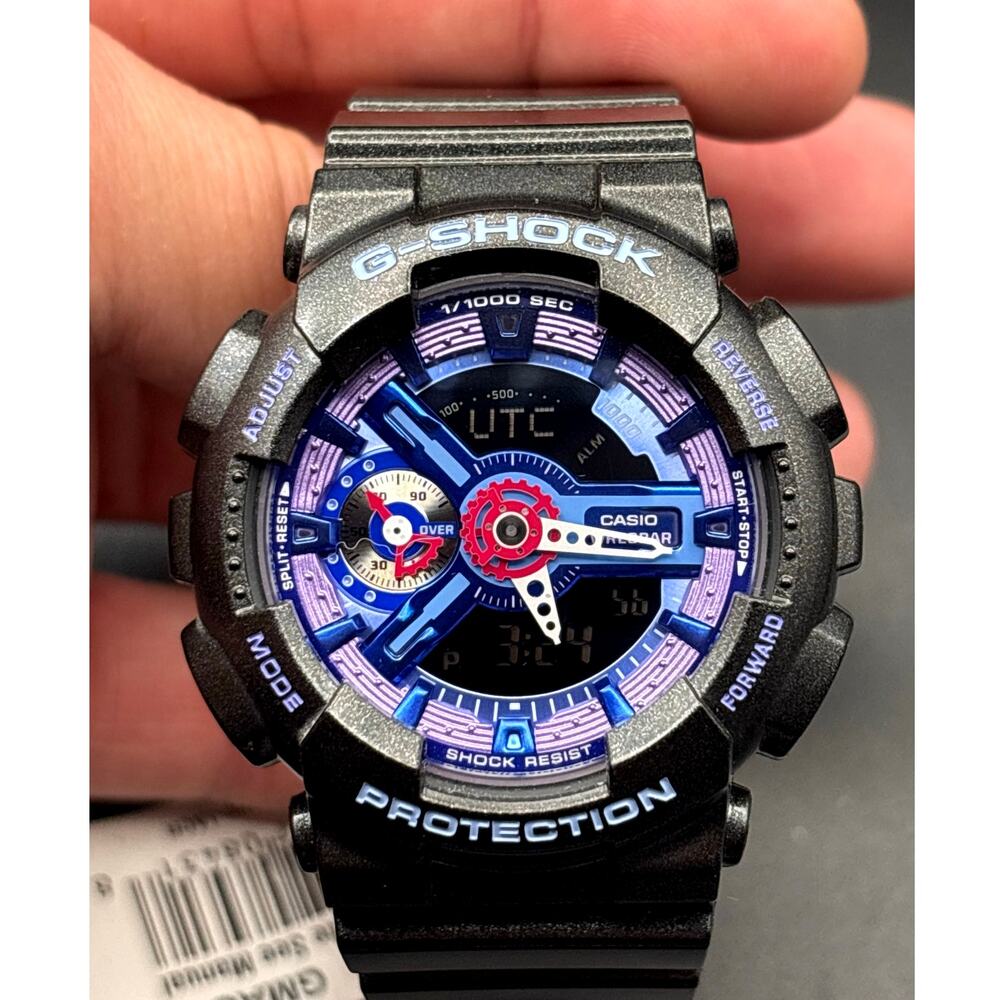Casio G-Shock GMAS110HC-1A Unisex Analog Digital 200M Watch NIBWT - Picture 11 of 17